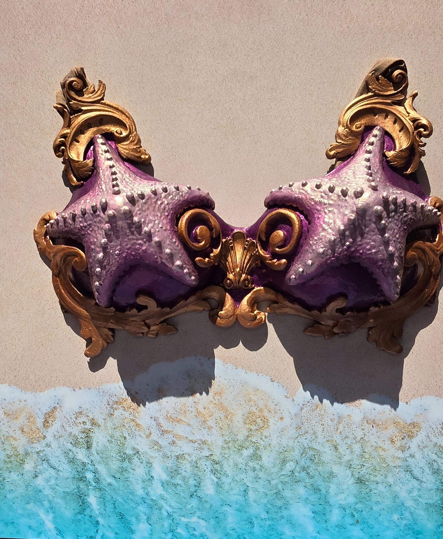 Pre Made Asterias (Starfish) v2 34D 36C 32B Custom Silicone Top