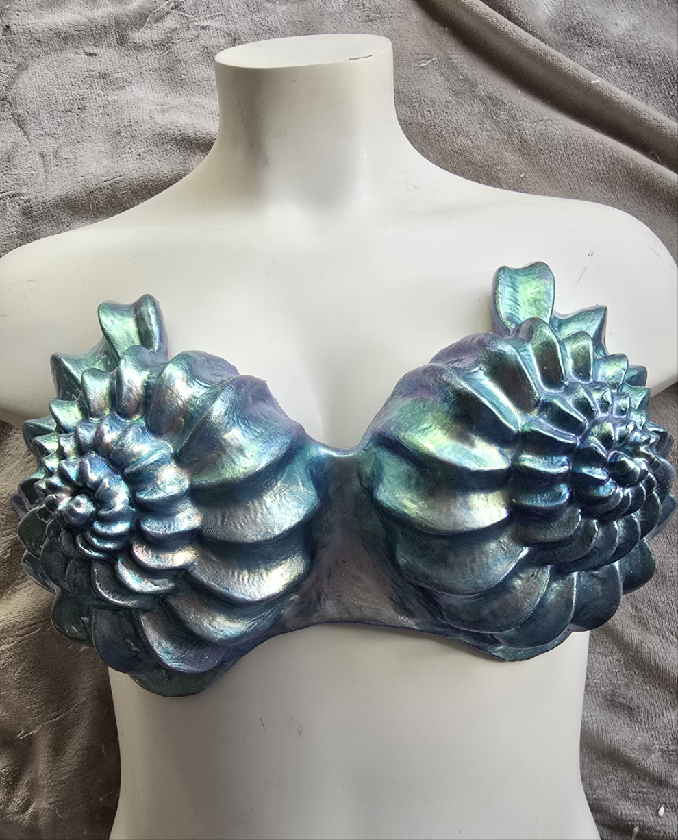 Premade Harp Shell Custom Silicone Top Plus Size up to 36H US