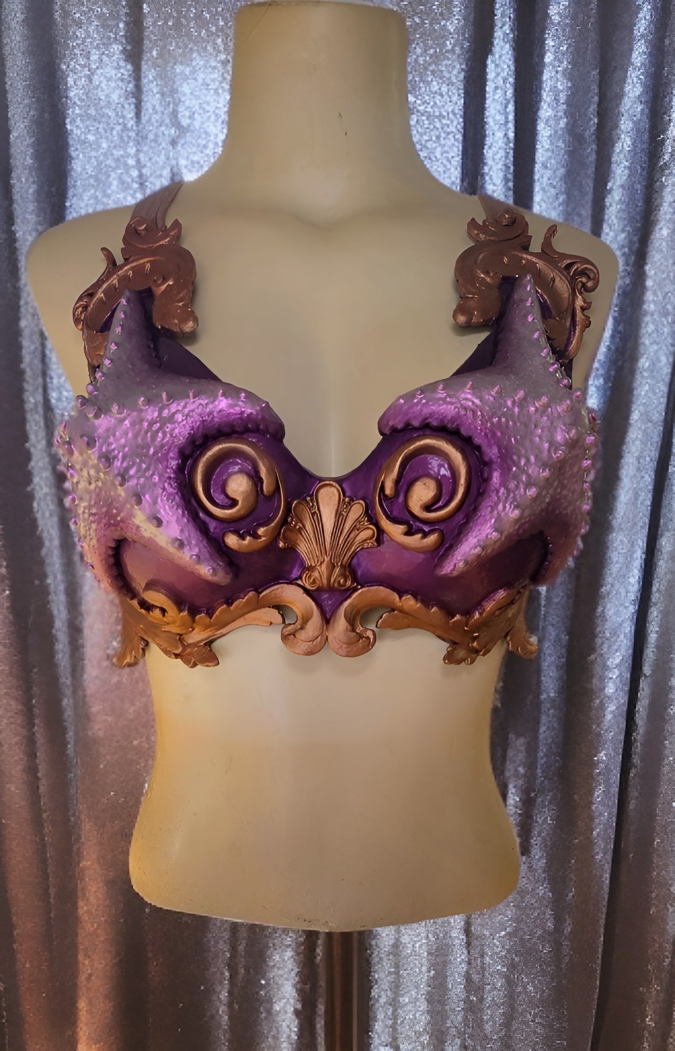 Asterias (Starfish) v2 34D 36C 32B Custom Silicone Top